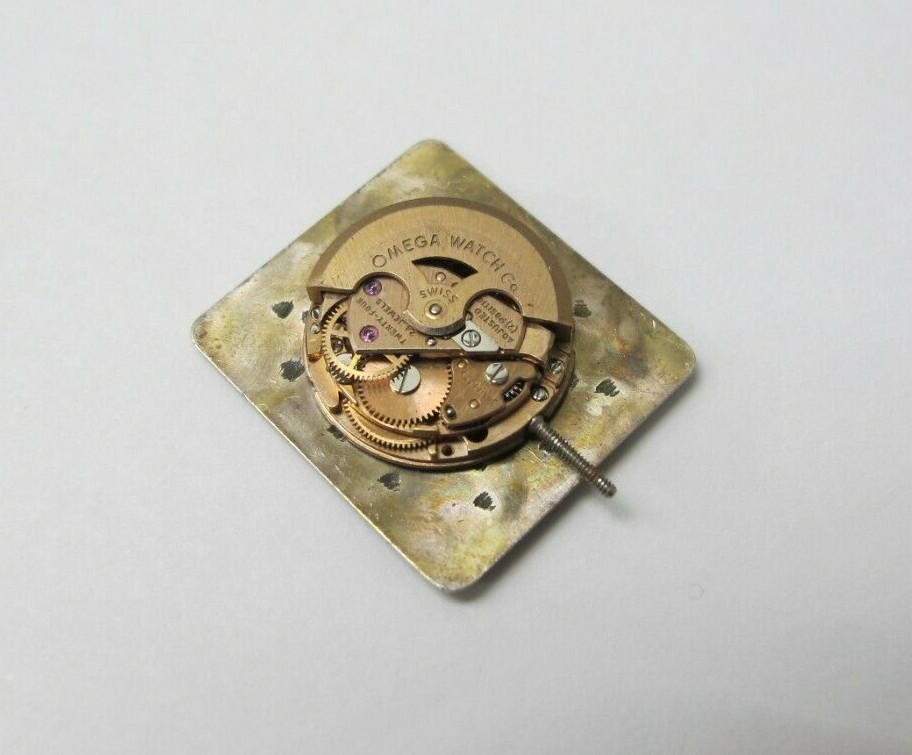 OMEGA DE VILLE COMPLETE MOVEMENT CAL.661 WITH BLUE DIAL AND HANDS