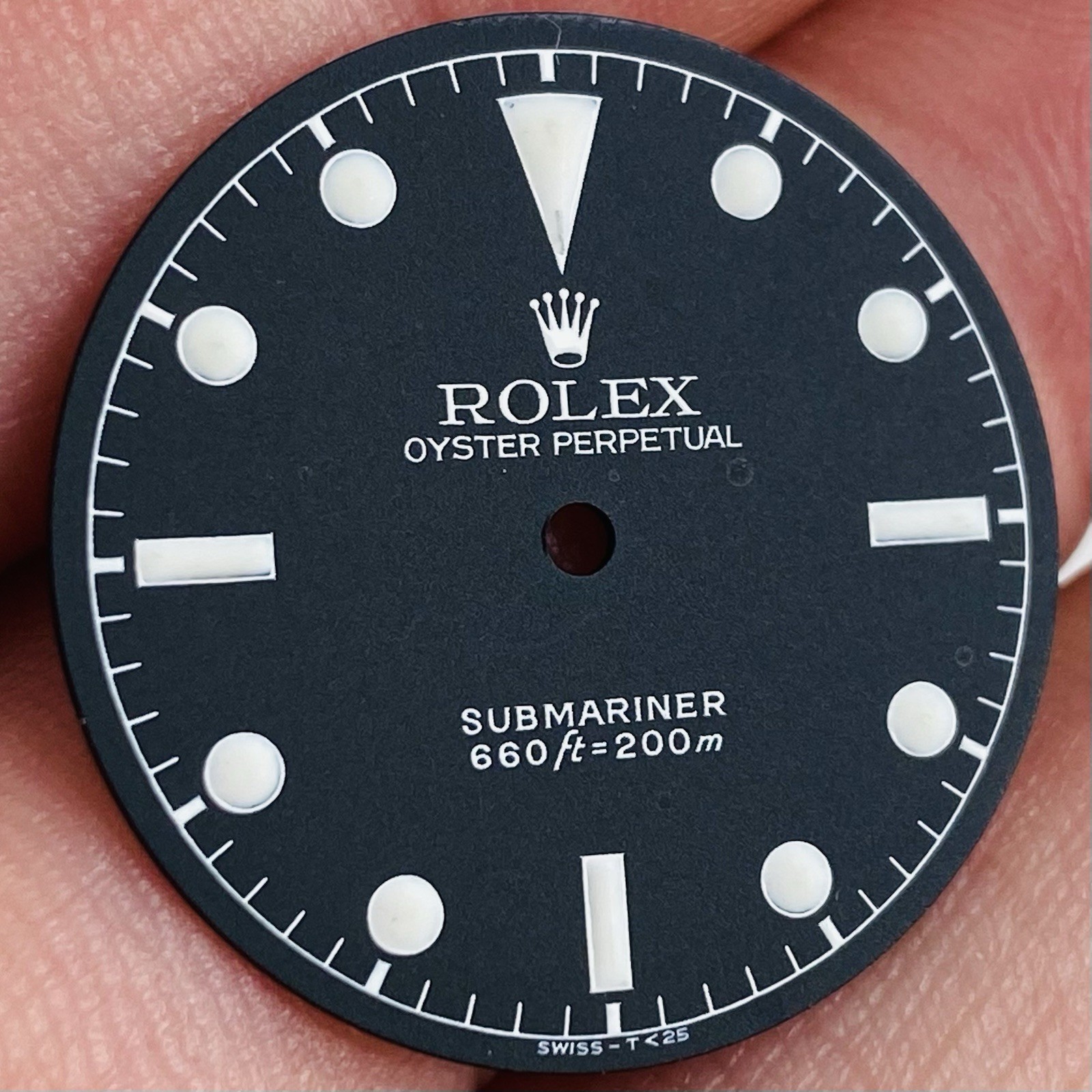 Rolex Service Dial For Submariner No Date Model Ref 5510 & 5512