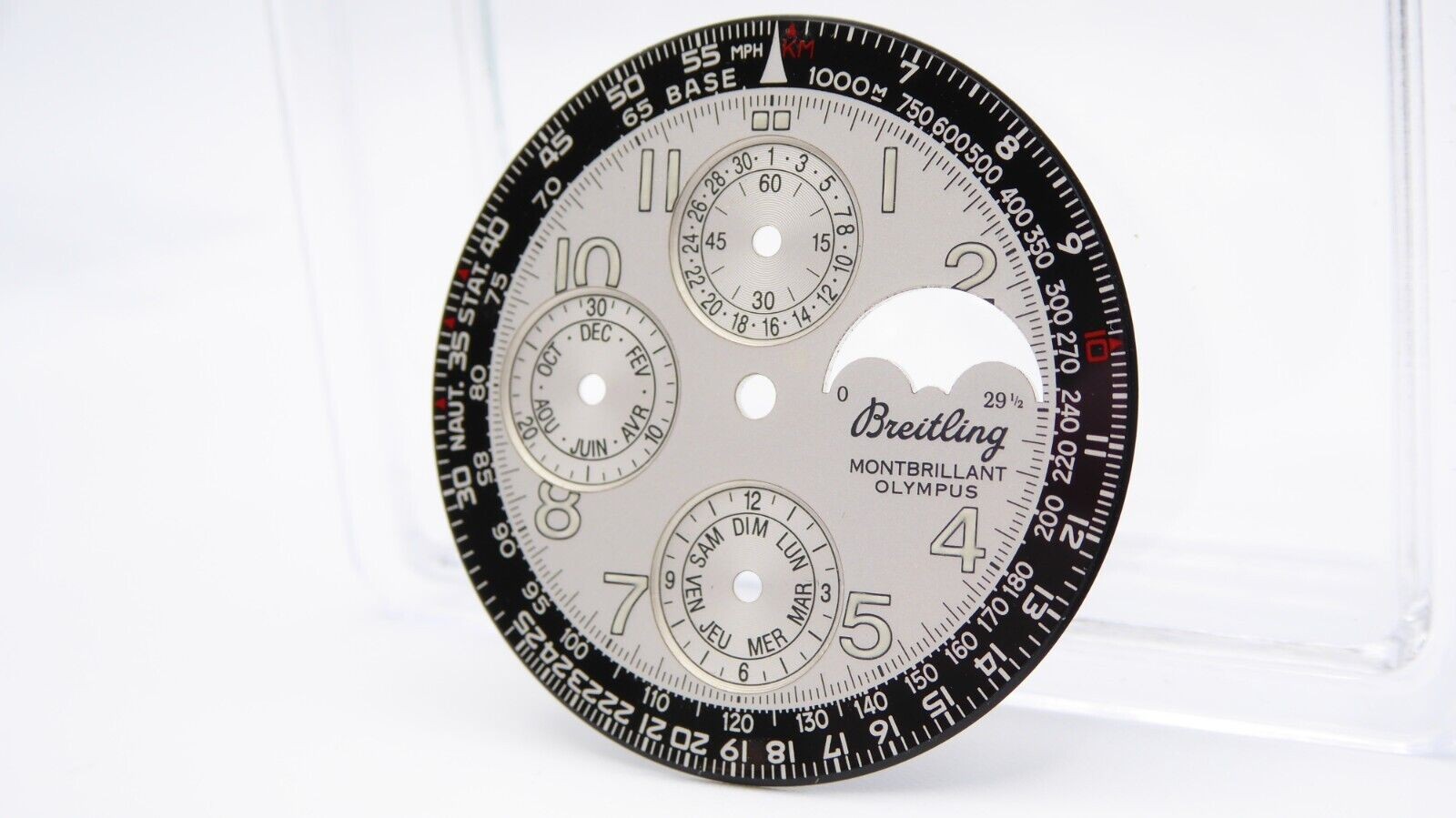 Breitling Montbrillant Olympus Navitimer – Silver Dial, A19350