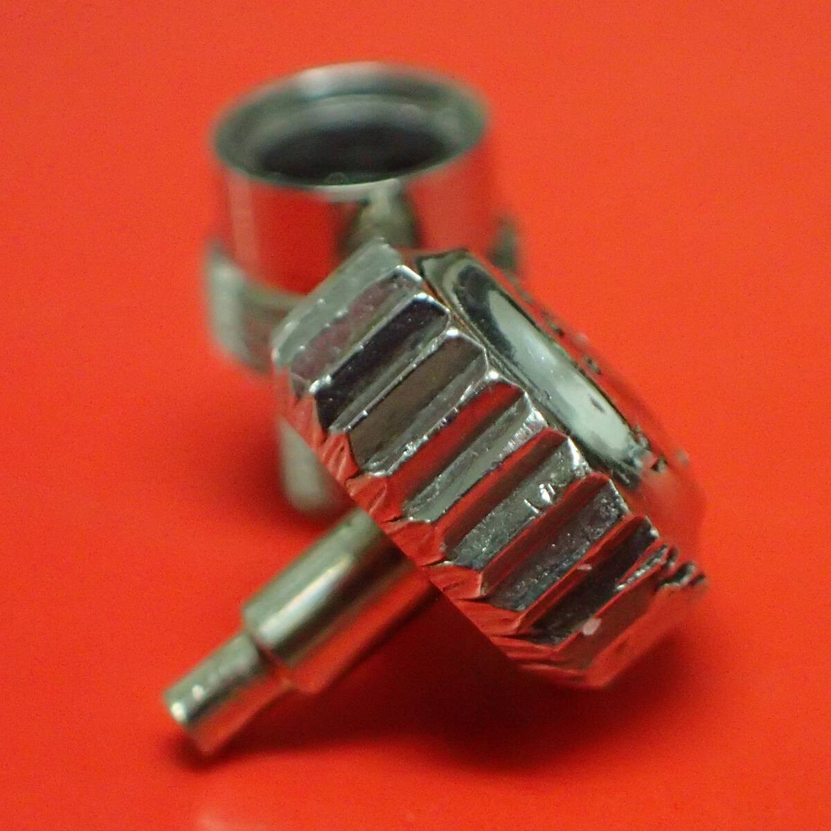 Rolex Genuine 702-0 Crown and Tube 7mm Set Junk Replaced Pipe Parts Only
