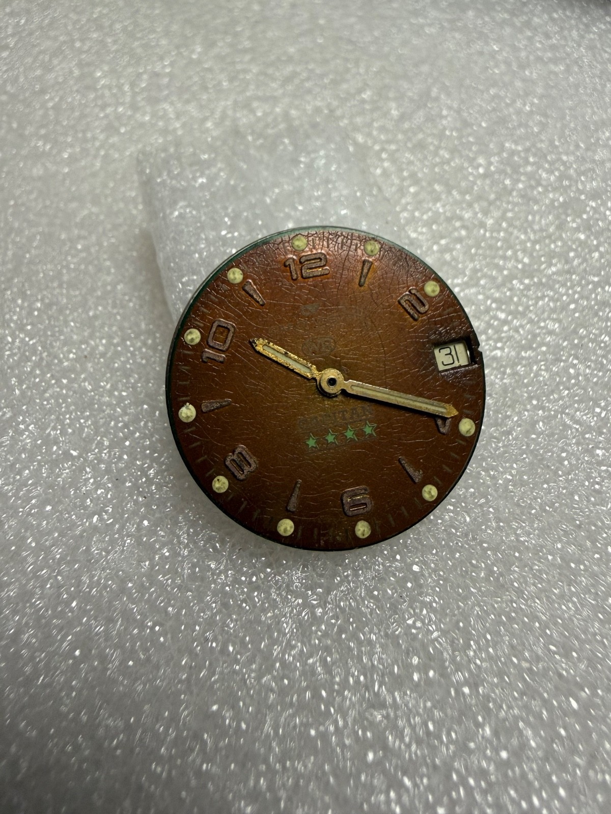 Watch movement USSR Vostok Cal.2414A plus Dial.For parts.