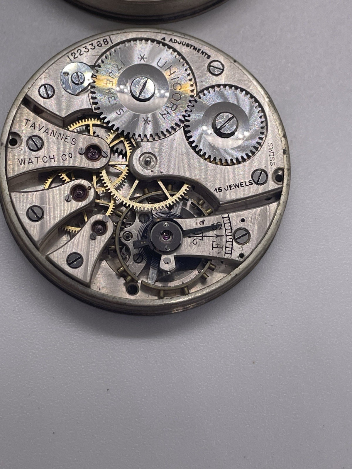 Lot of Pocket Watch Movements Rockford, South Bend & More Parts Lot.