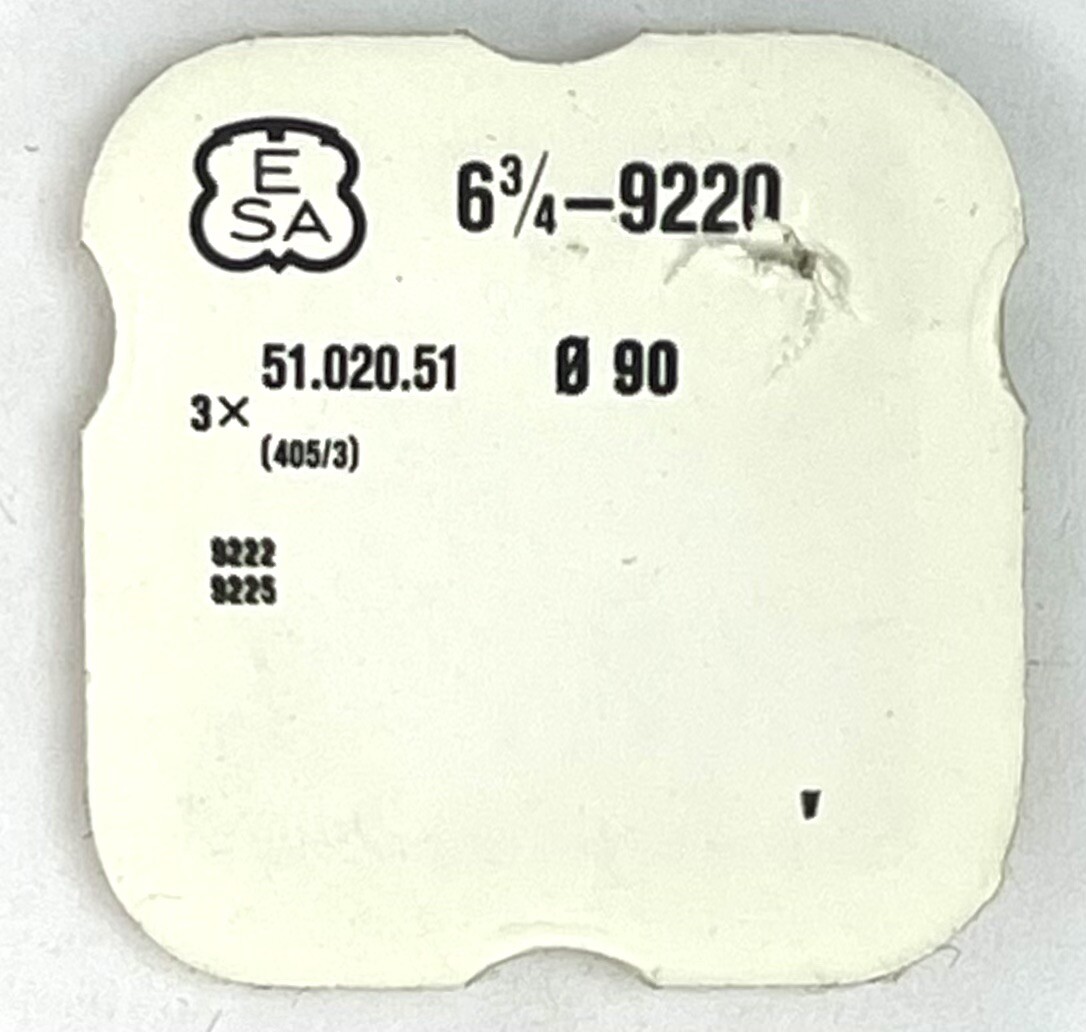 ESA 6 3/4 9220 Movement Post For Spare Parts