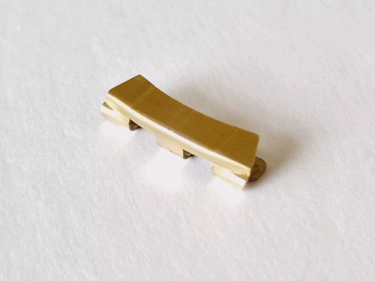 Omega Bracelet End Piece/Link Gilt Reference 539 Genuine (x1)