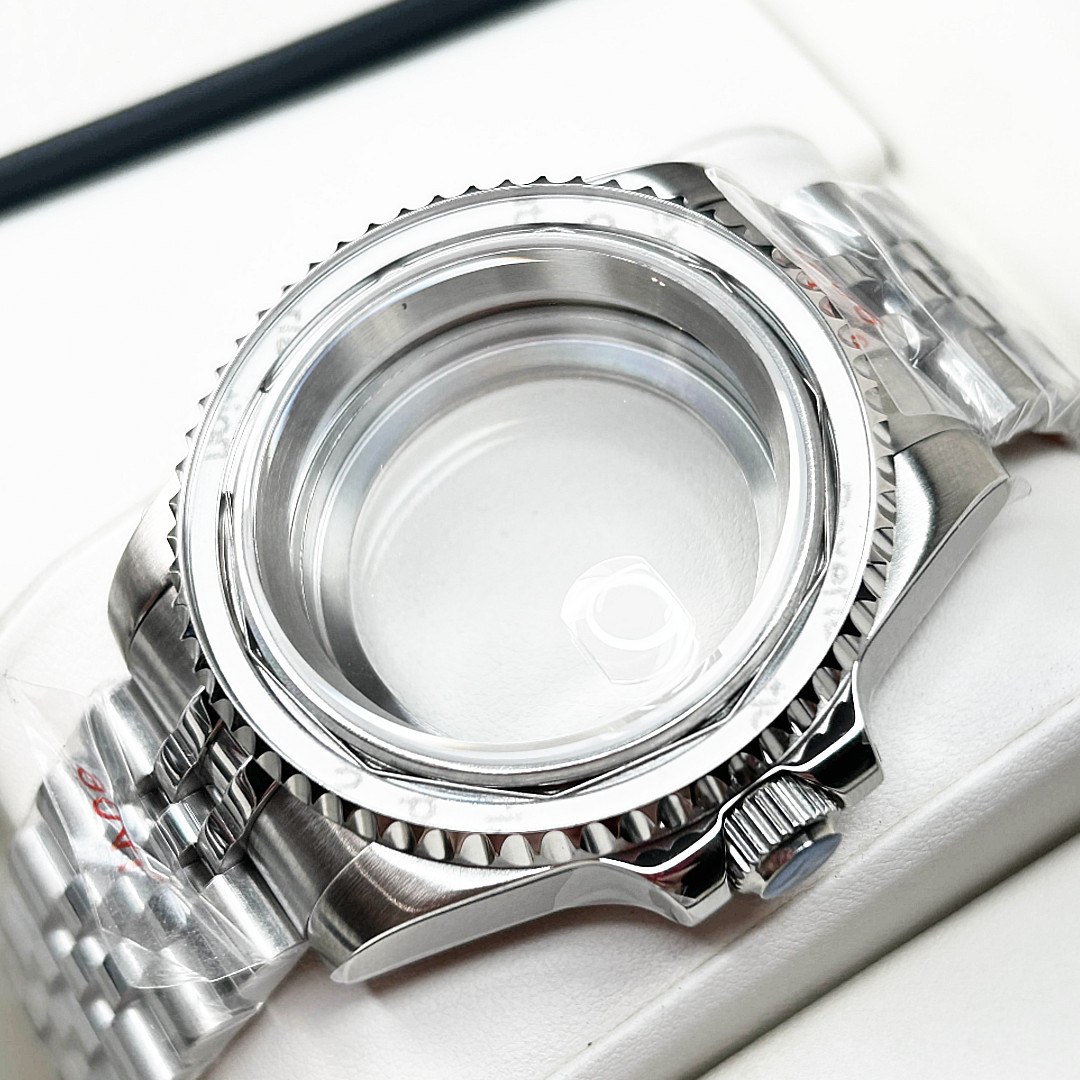 200M Waterproof 40mm SUB Dive Watch Case for NH35A NH34 GMT 120 Clicks Sapphire