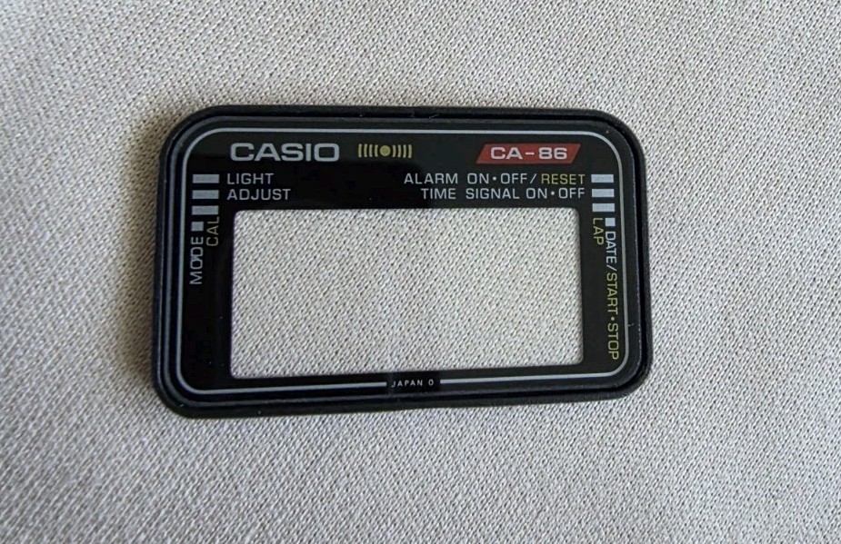 Vintage Casio CA95 Watch Glass NOS With Gasket