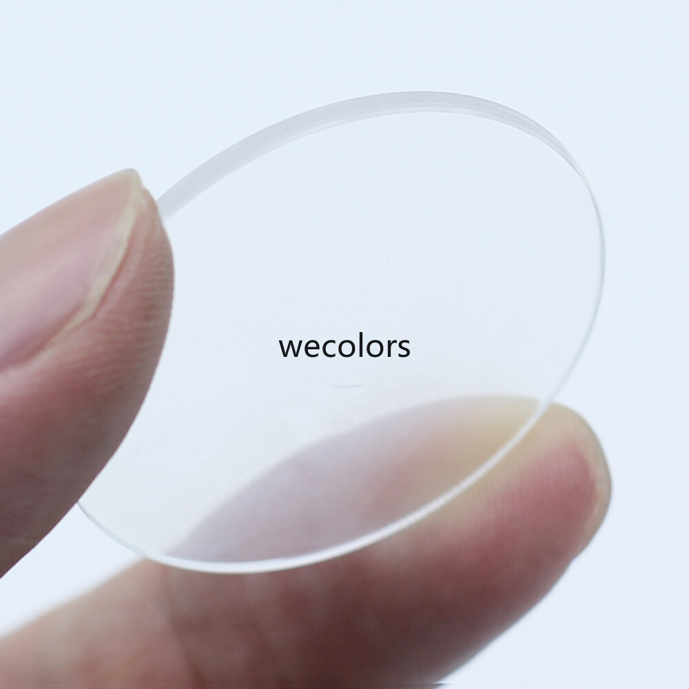 Sapphire 1.5MM Thickness Flat Watch Glass Round Crystal Replacement 20-40.5MM