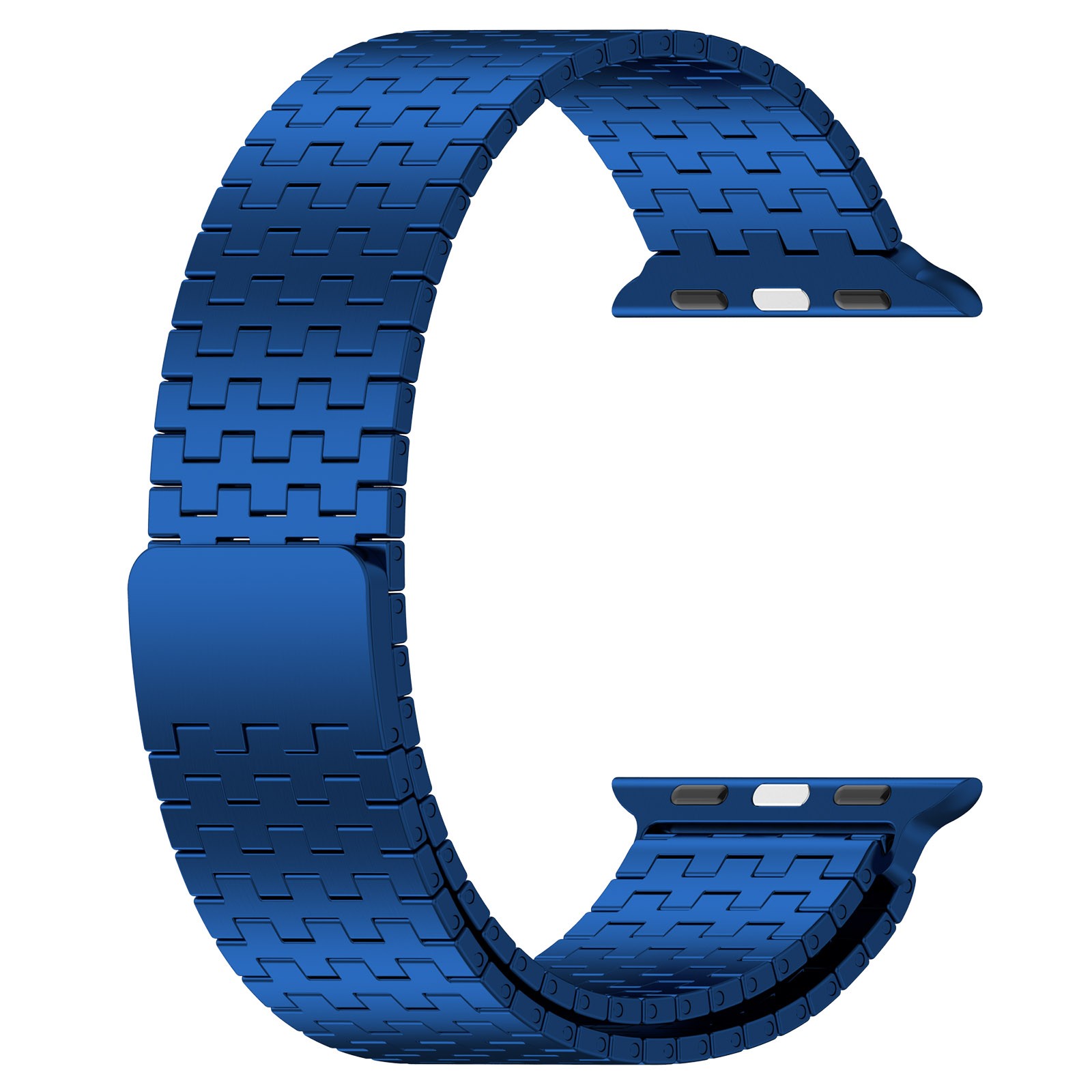 Multi-color Magnetic Adjustable Metal Watch Strap For iWatch 7/6/5/4/3/2/1