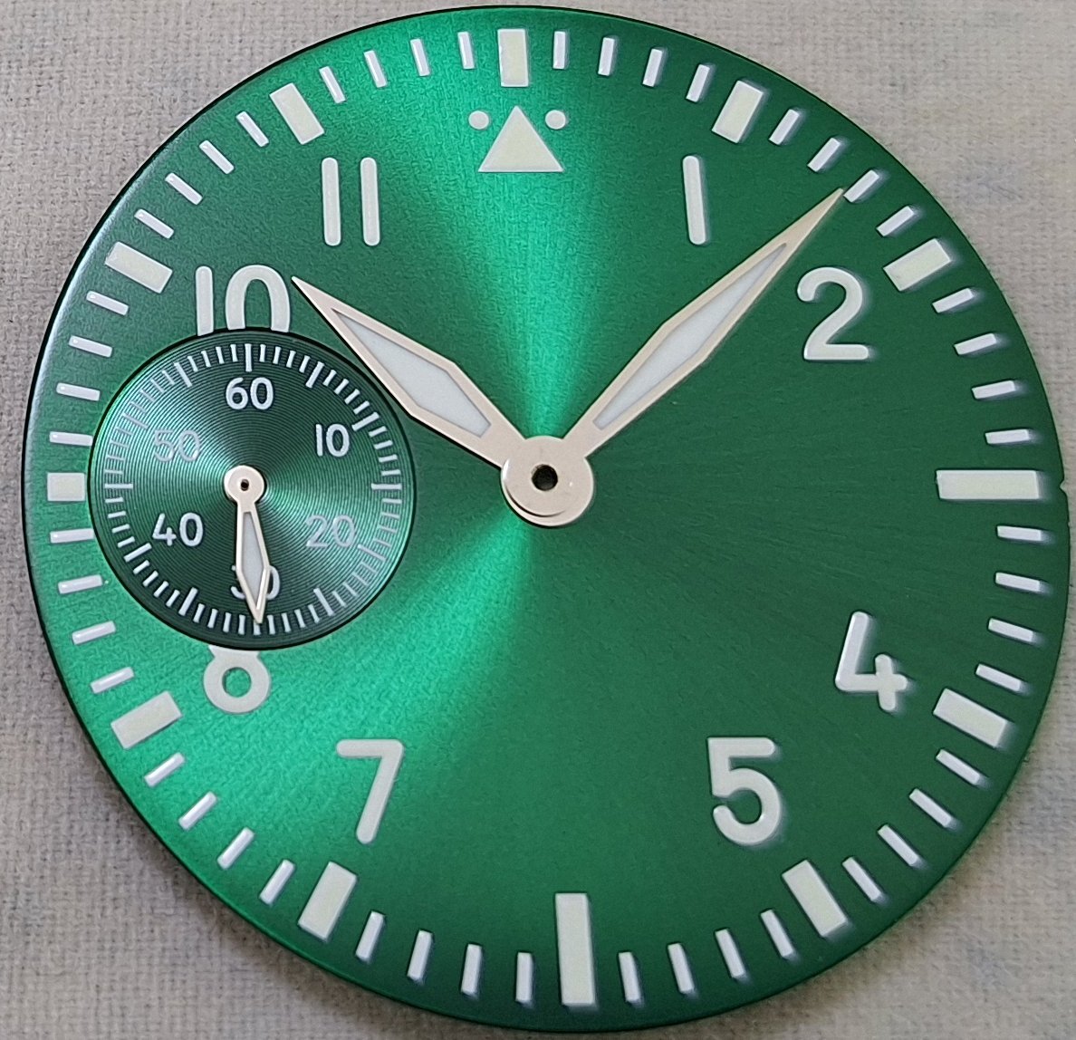 Flieger Style 37mm Watch Dial And Hands For Hamilton 917 921 Movement 4 Colors