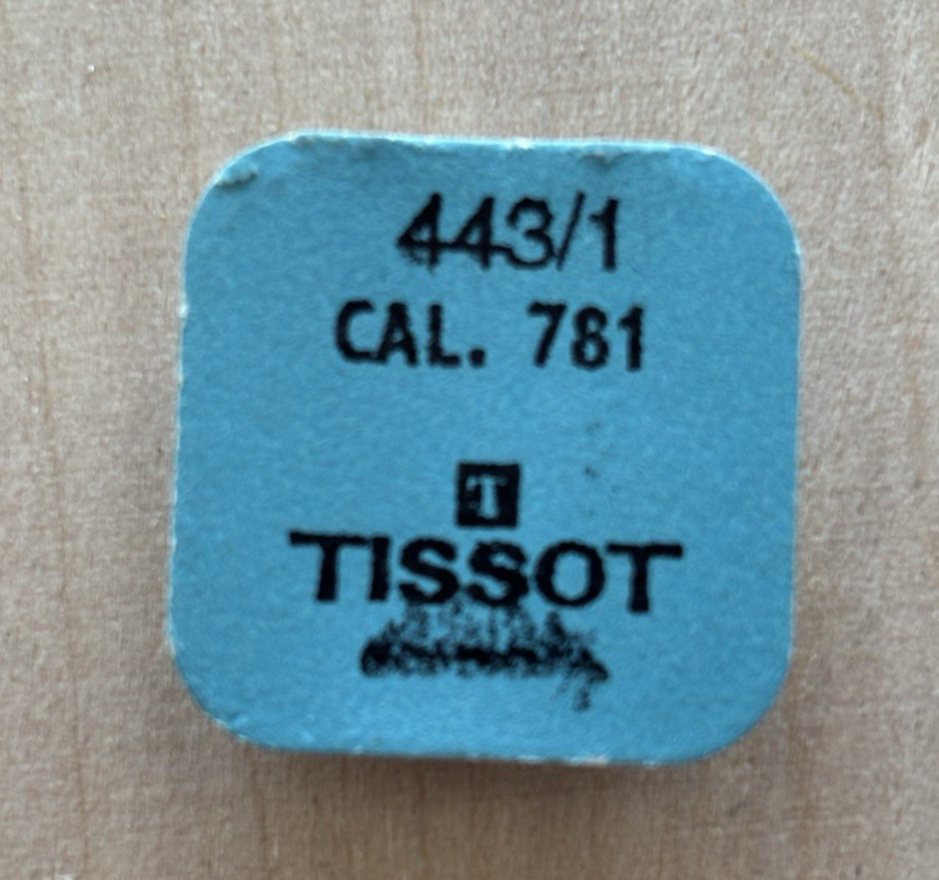 Vintage Tissot 443/1 Cal 781 Sealed Pack Watch Part