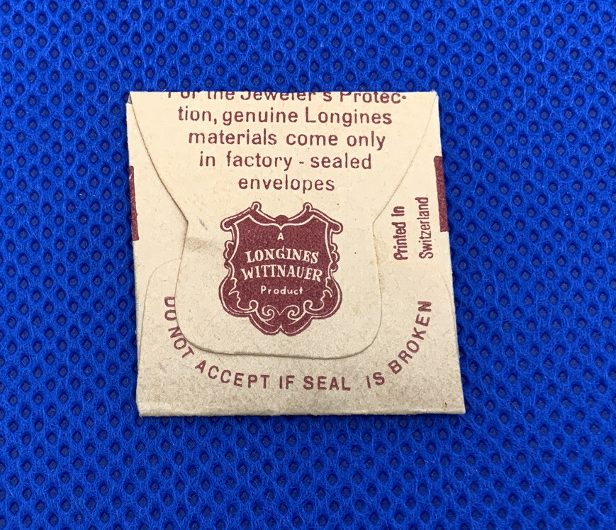 Longines 23Z Part # 5425 Click Screws (3). Sealed. New Old Stock. 60-50 R