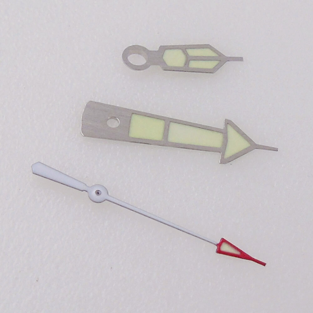 Full Green Luminous 29mm Watch Parts Fit Automatic NH35A NH36A Creamy Dial Hands