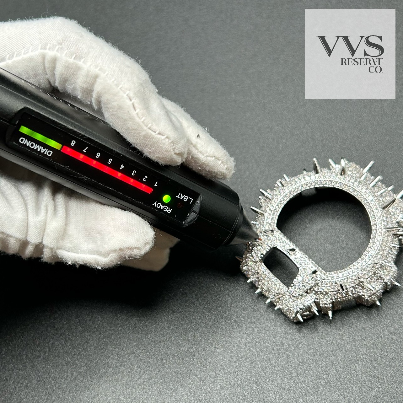 VVS1 MOISSANITE Real Iced BEZEL Kit For DW6900 Watch – BEZEL ONLY