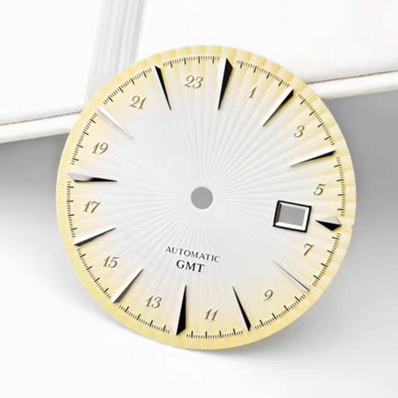 NH34 Dial 35mm Cocktail GMT Mens Case for NH34/NH35/NH36 Movement Watch Accessor