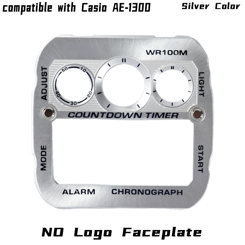 For Casio AE-1300 Faceplate Metal High Quality Sunray Real Scale Watch Dials