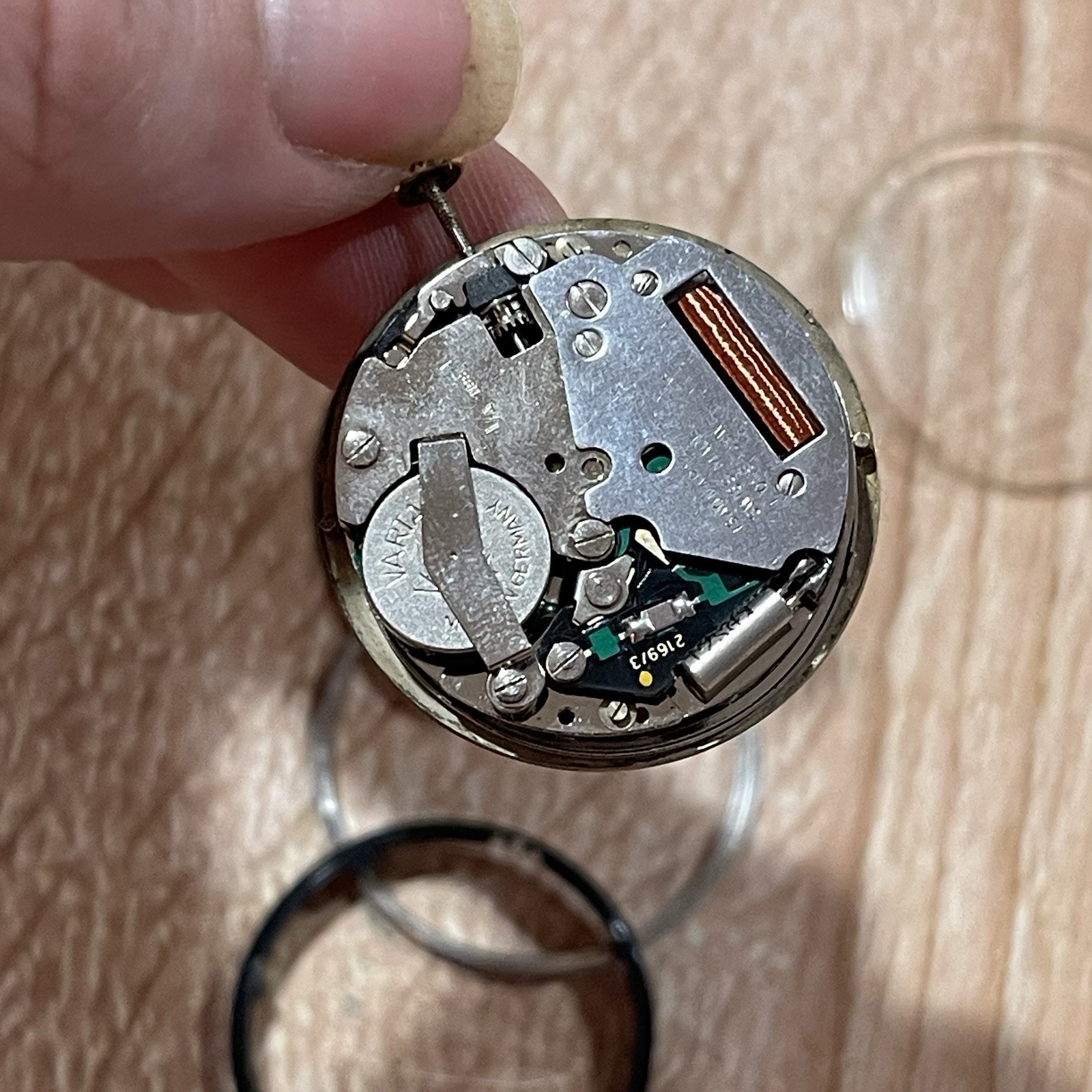 Rare Bulova Accutron 2169/3 Movement & Dial
