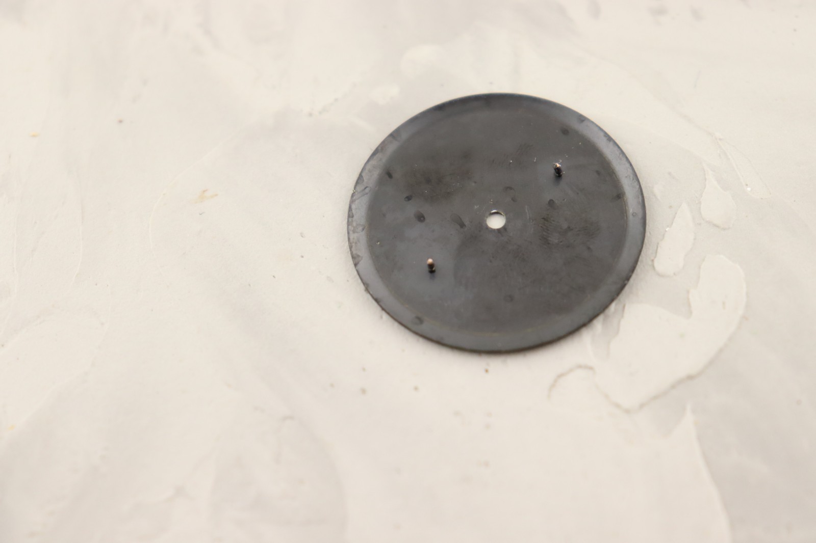 Dial for vintage Watch Poljot de Luxe, Luch. 23 jewels, wristwatches Soviet