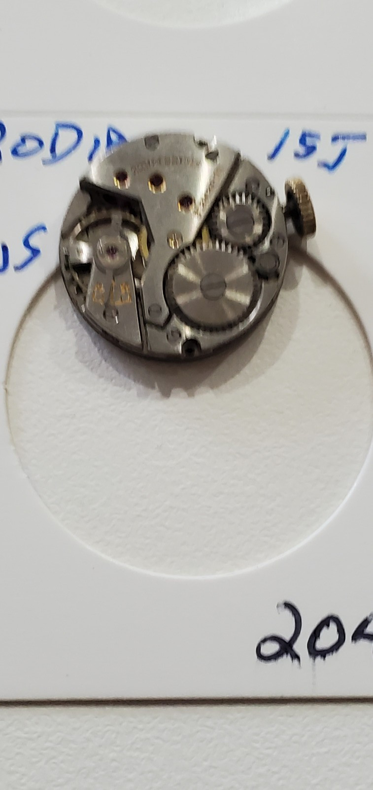 WOMENS HERODIA 15j WRIST WATCH MOVEMENT #2040