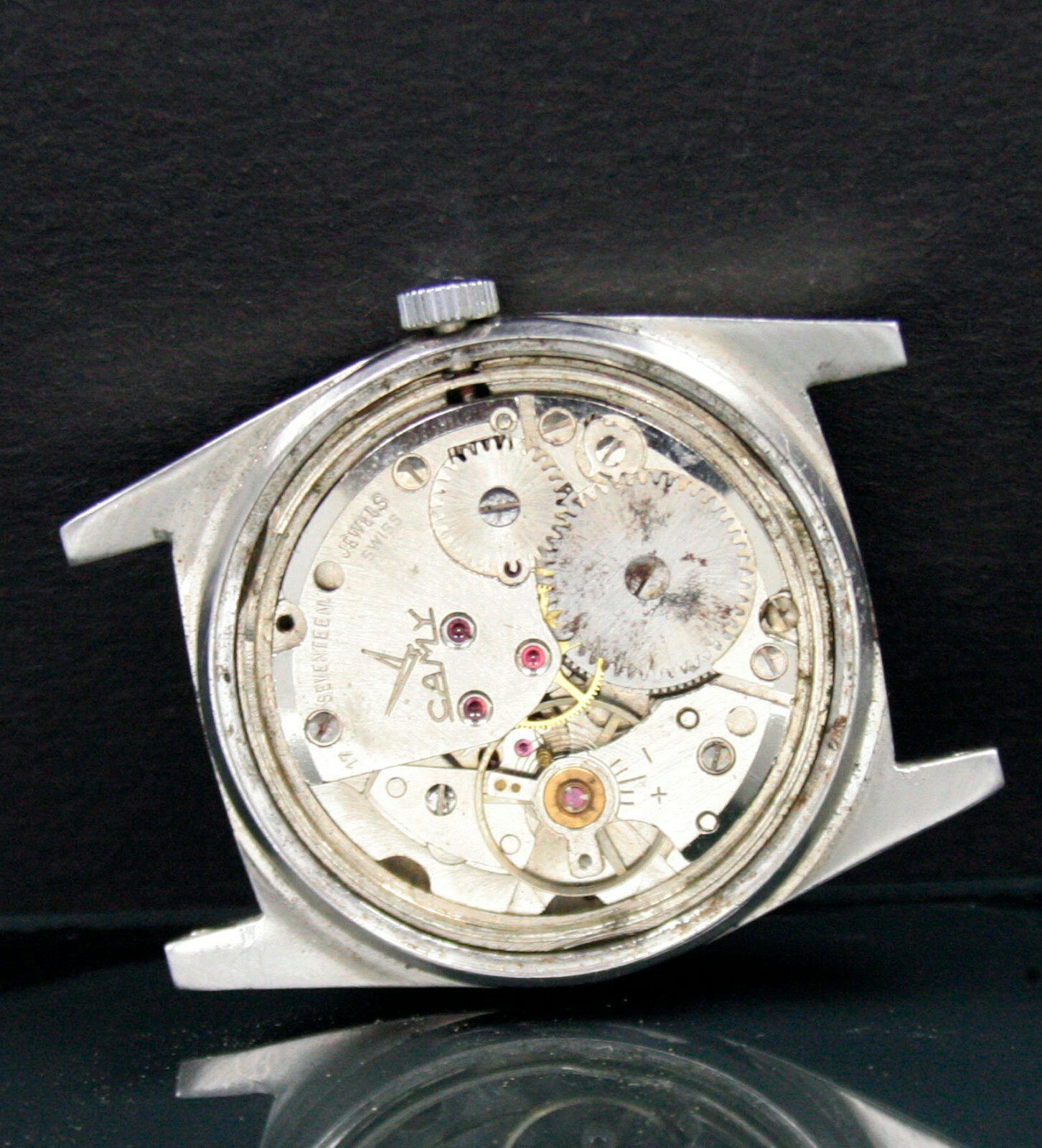 Camy Geneva Winding L&M Logo Dial Vintage Watch FOR SPARES