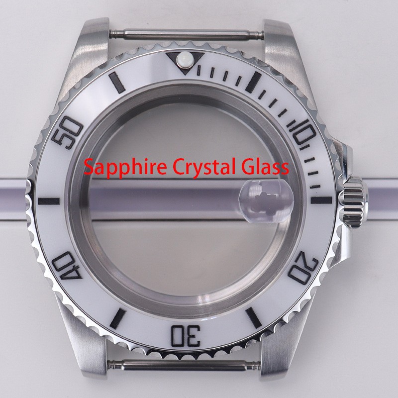 Fashionable 40mm Watch Case Yacht Mod Stainless For Seiko Nh35 Nh36 2824Movement