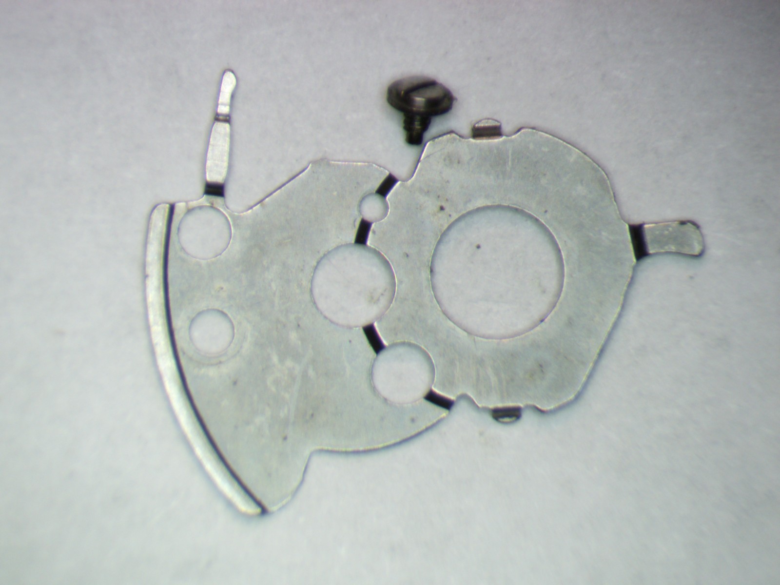 Hamilton 836 ETA 2873 0462 Minute Wheel Bridge/cock w/screw Parts, Repair