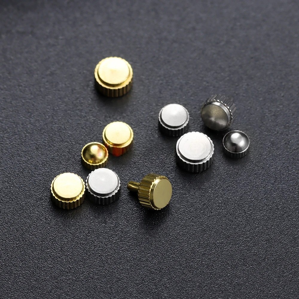 170Pcs/Box Watch Crown Parts Repair Tool Kits Replacement Case Watch Accessories