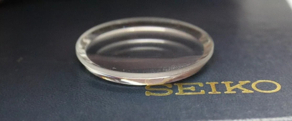 Mineral Glass Crystal For Seiko 6106-8220 6106-8227 6106-8229 Low Dome Top Flat