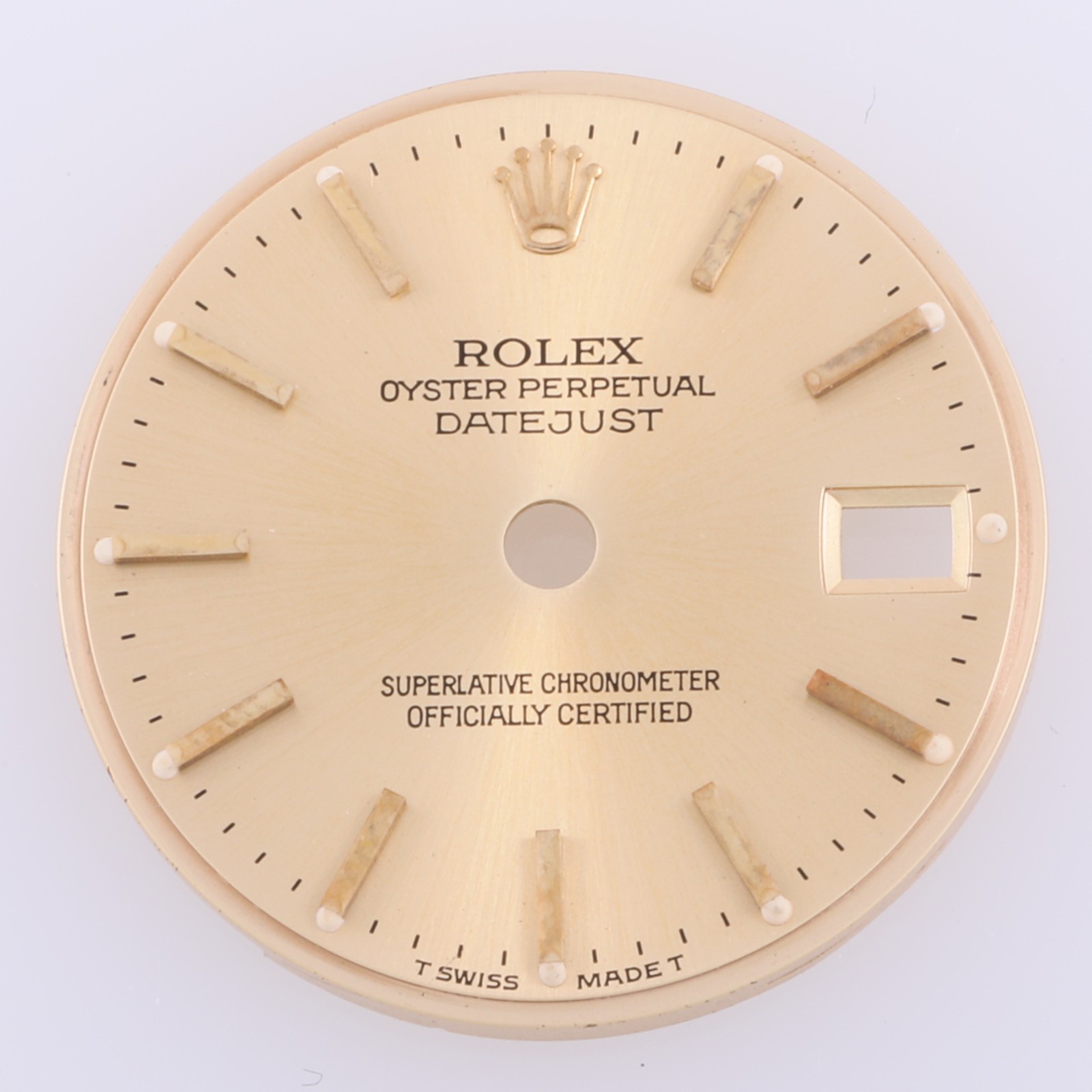 Rolex Lady Datejust 26mm Champagne Stick Dial TSwissMadeT 6917 69173 69178 #F33