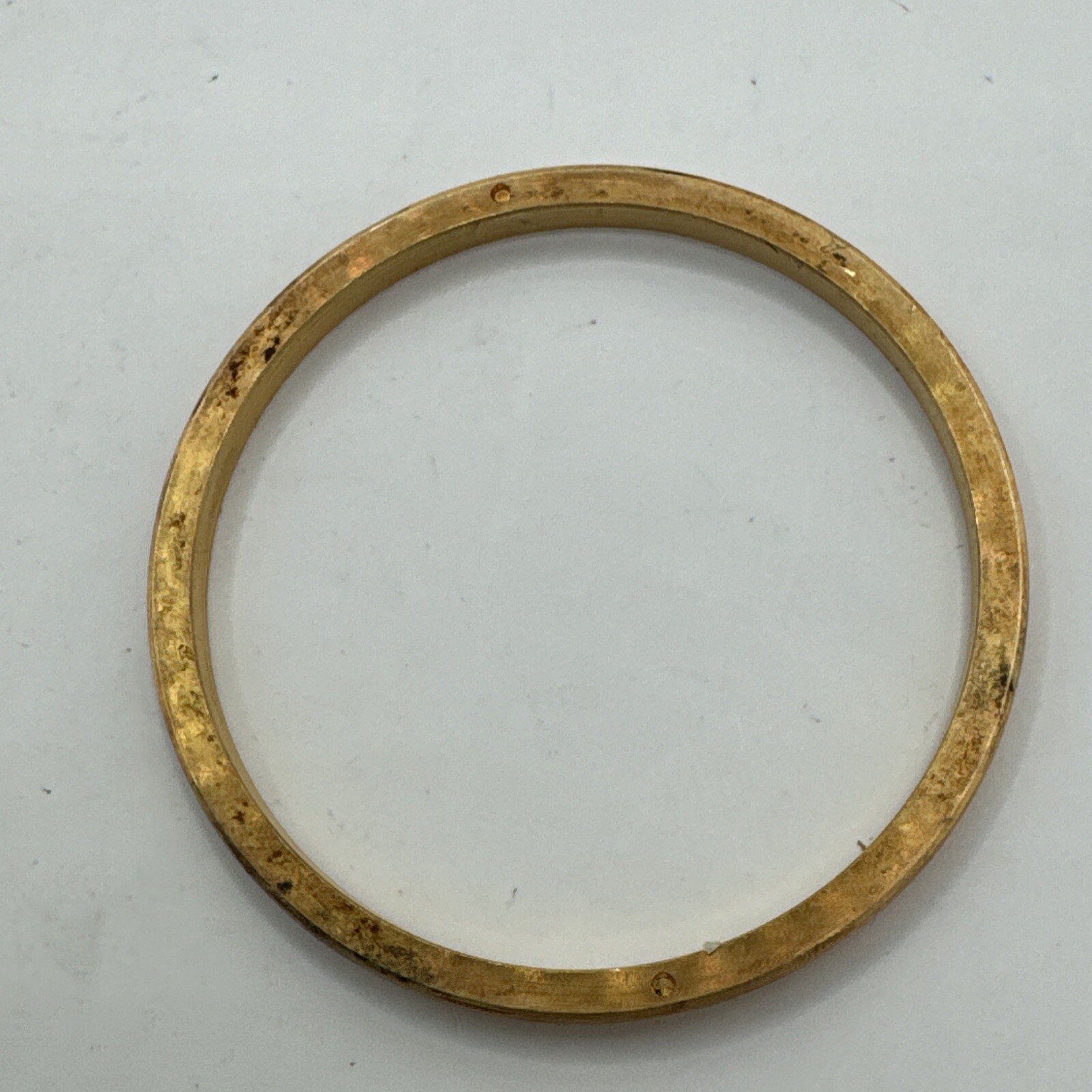 Genuine Rolex 18k Fluted Bezel 36mm 16233 For Sapphire Crystal Model plolished.