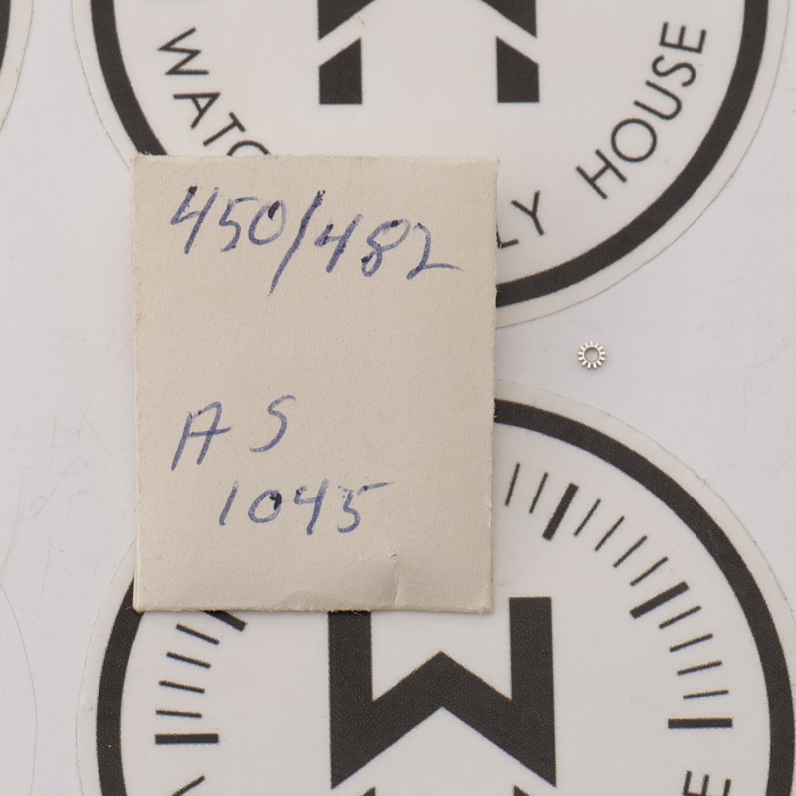 AS 1045, 1053, 1103 Setting Wheel 450/482 Watch Part New Old Stock Watch (SETW)