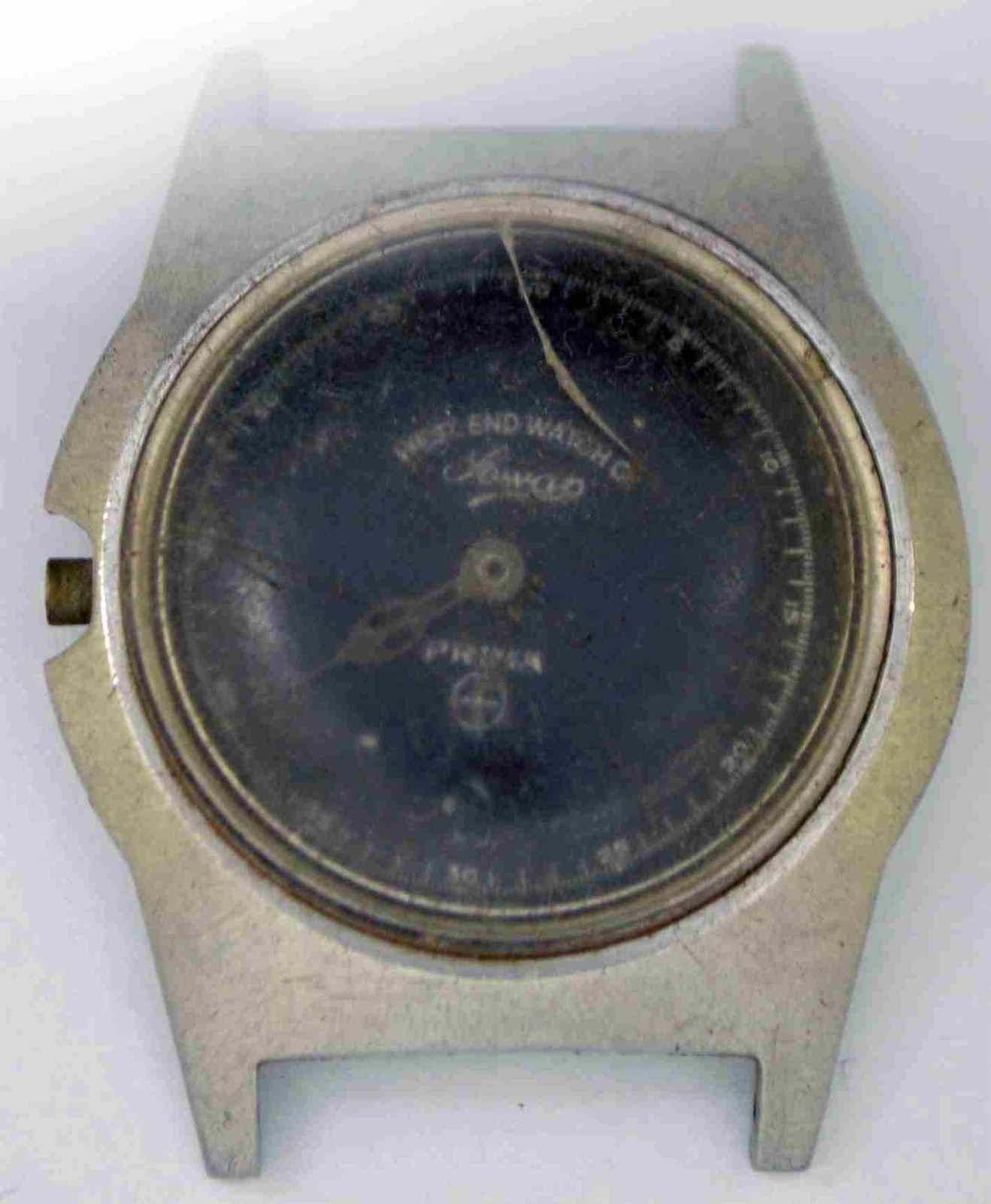 VTG WEST END SOWAN PRIMA Steel Wristwatch. Ref: S3721. Cal: 371. For Repairs