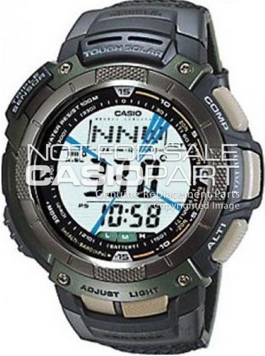 2PCS RARE CASIO Band Cover End Piece for PAG-80-1V PAG-80L-3V PAW-1100-1V 12H 6H