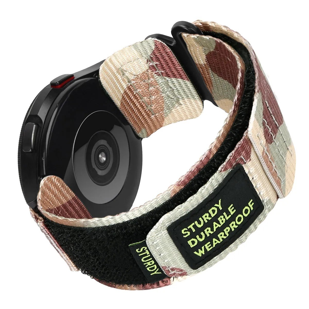 Universal Quick Release Rugged Military Nylon Band Strap 20mm 22mm Smart Watch
