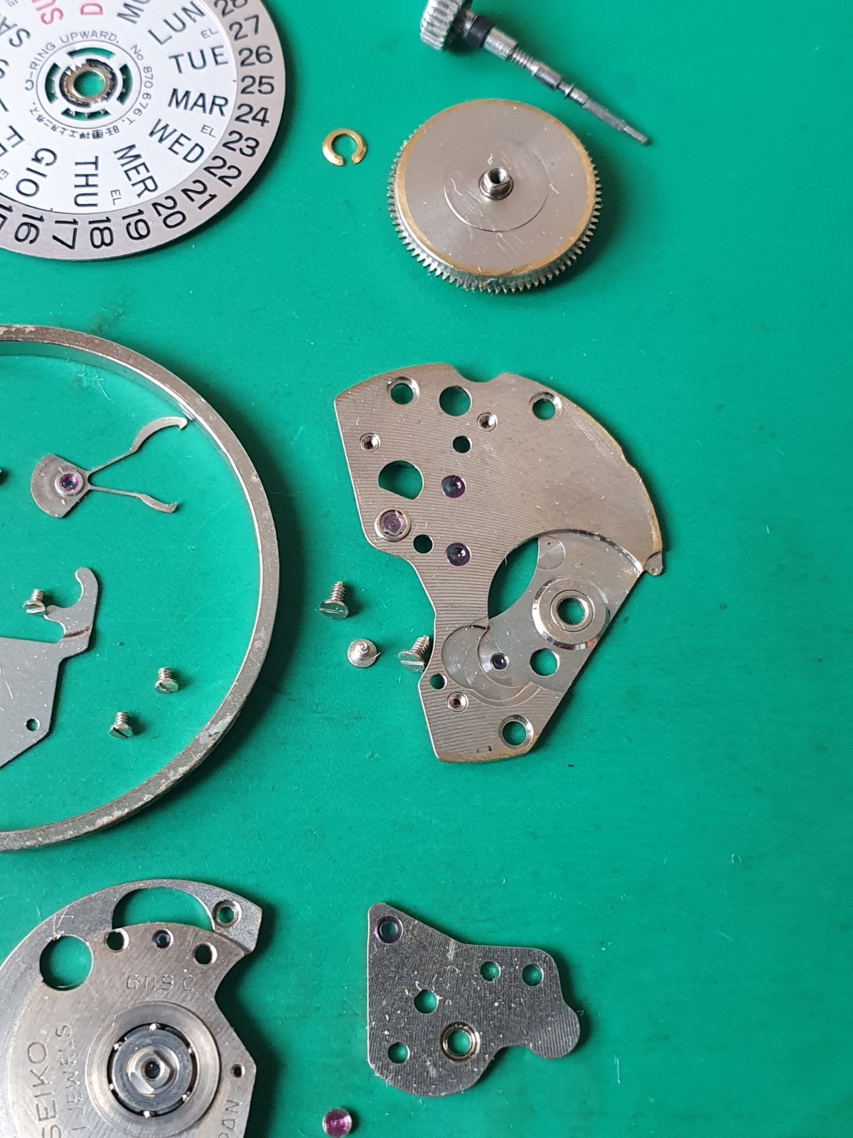SEIKO 6119 C ORIGINAL PARTS (Single Sales Possibility)