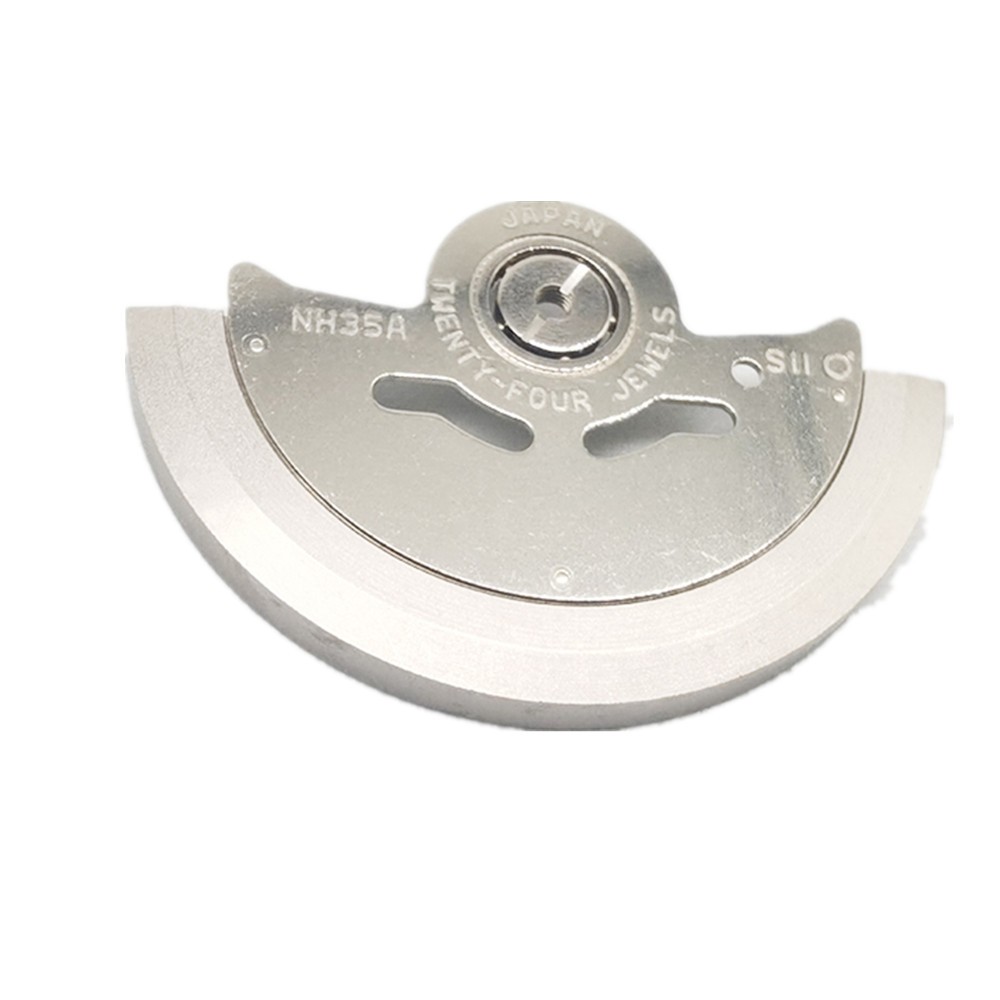 New Watch Automatic Hammer Rotor Pendulum Movement Parts For Seiko NH35
