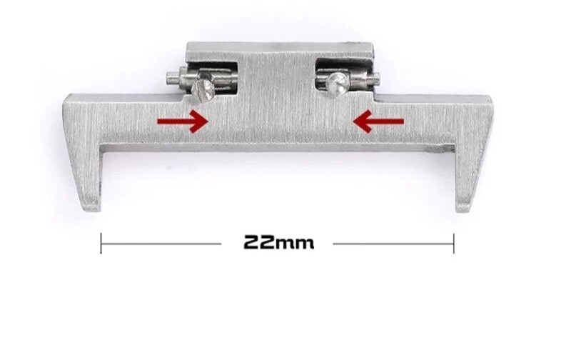 2PCS Strap Adapter Quick Release 22MM Connector For Tissot PRX Series Watch