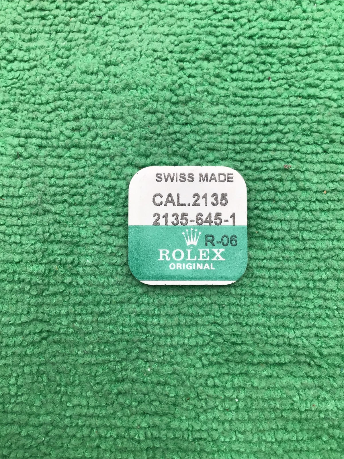 Genuine Rolex 2135 645/1 Date Star Clip Watch Part