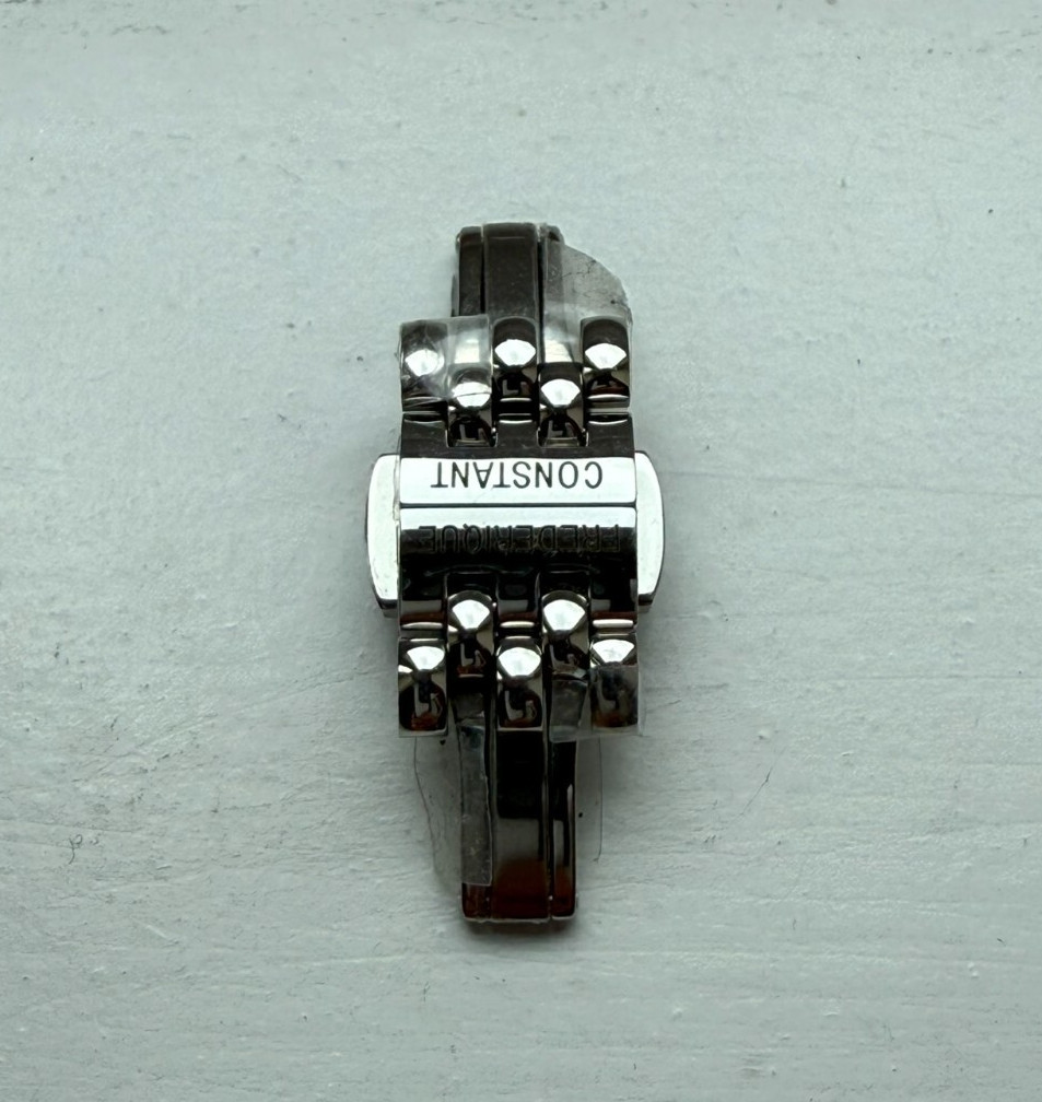Genuine Frederique Constant Lady Deployment Deployant Clasp Steel Bracelet 12mm