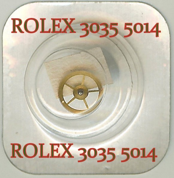 ROLEX FACTORY NEW SEALED SECOND WHEEL 3035 5014