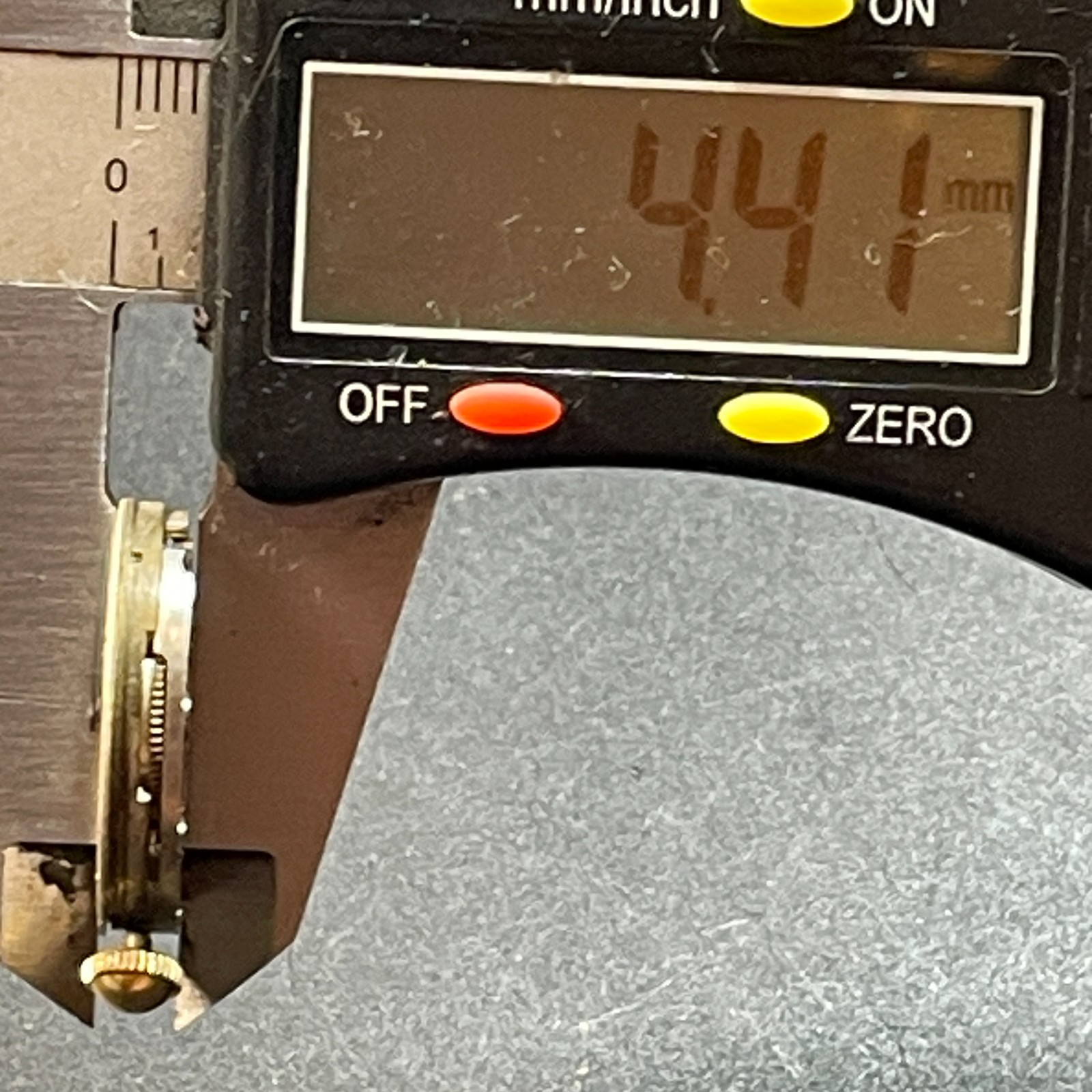 Watch Movement & Dual Dial ROTARY Arabic Face Horologist Parts or Practice 45