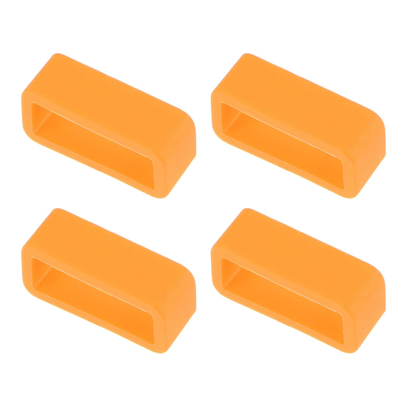 Watch strap Slots strap, for 16mm watch strap, orange 4pcs