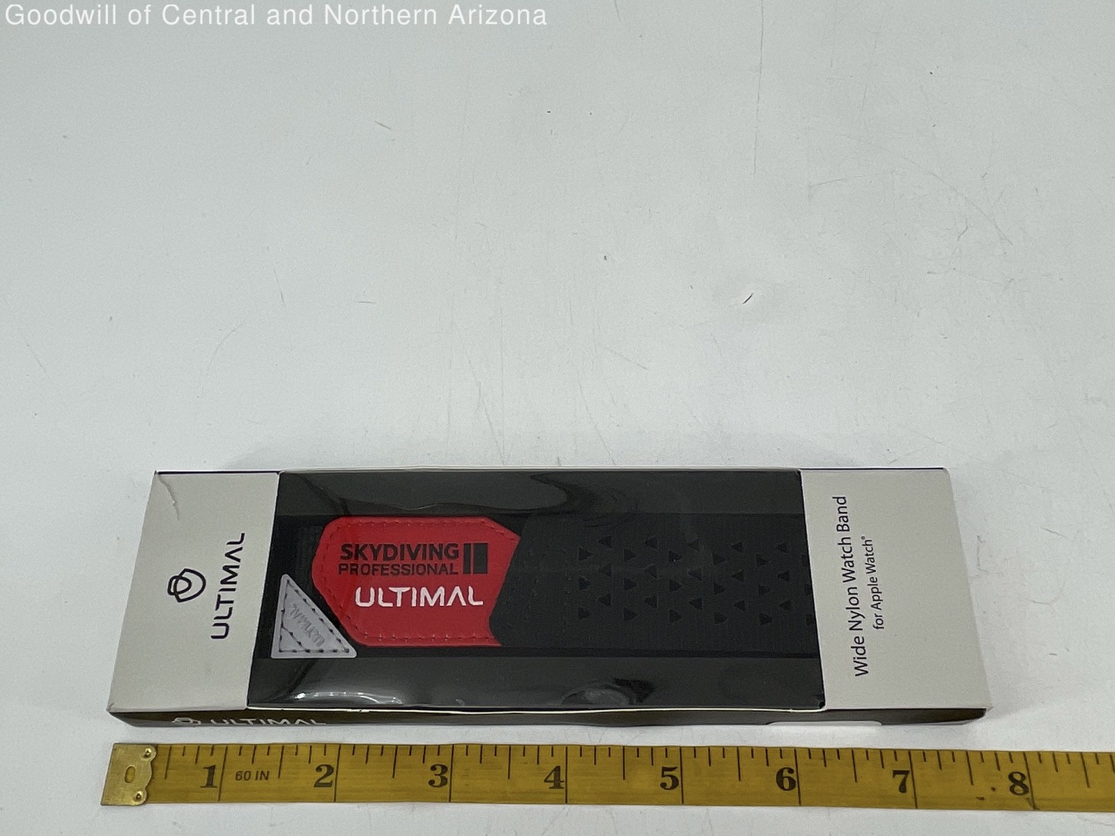 Ultimal Wide Black Nylon Apple Band Skydiving Pro.