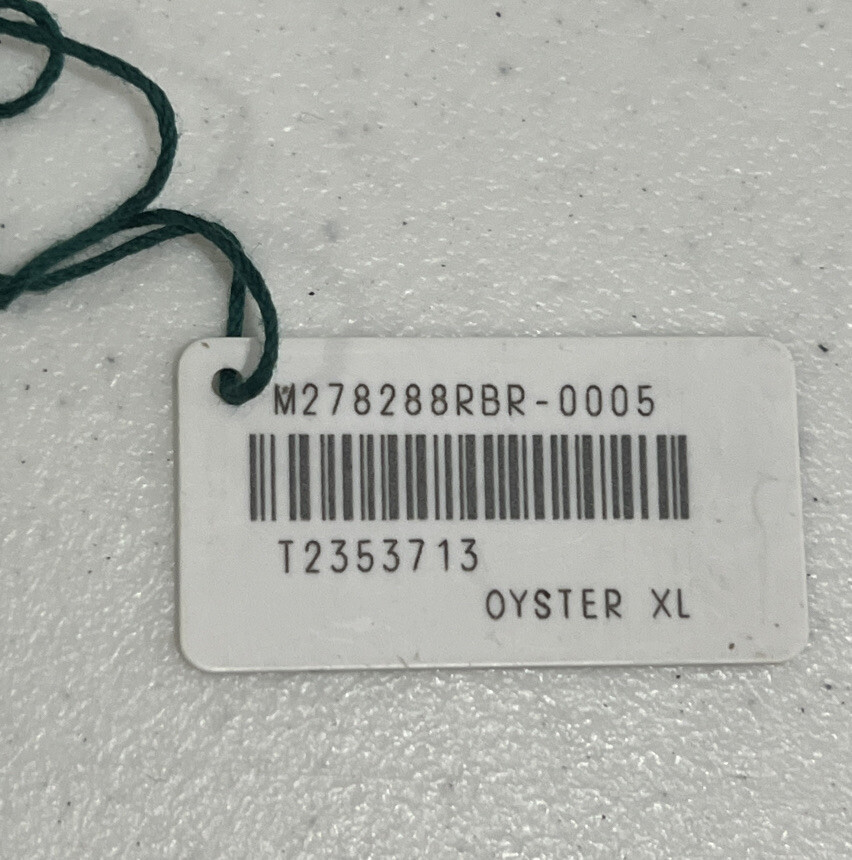 Rolex Serial Hang Tag White Authentic Original