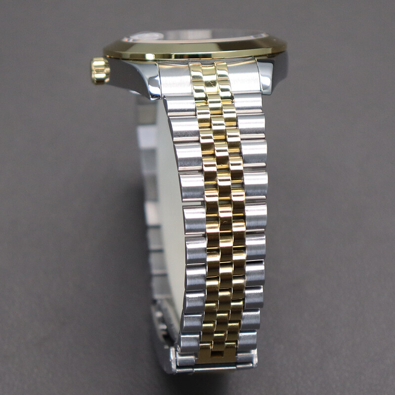 36mm 40mm Inclined Bezel Watch Case+Stainless Bracelet For Seiko Nh35 NH36 8215