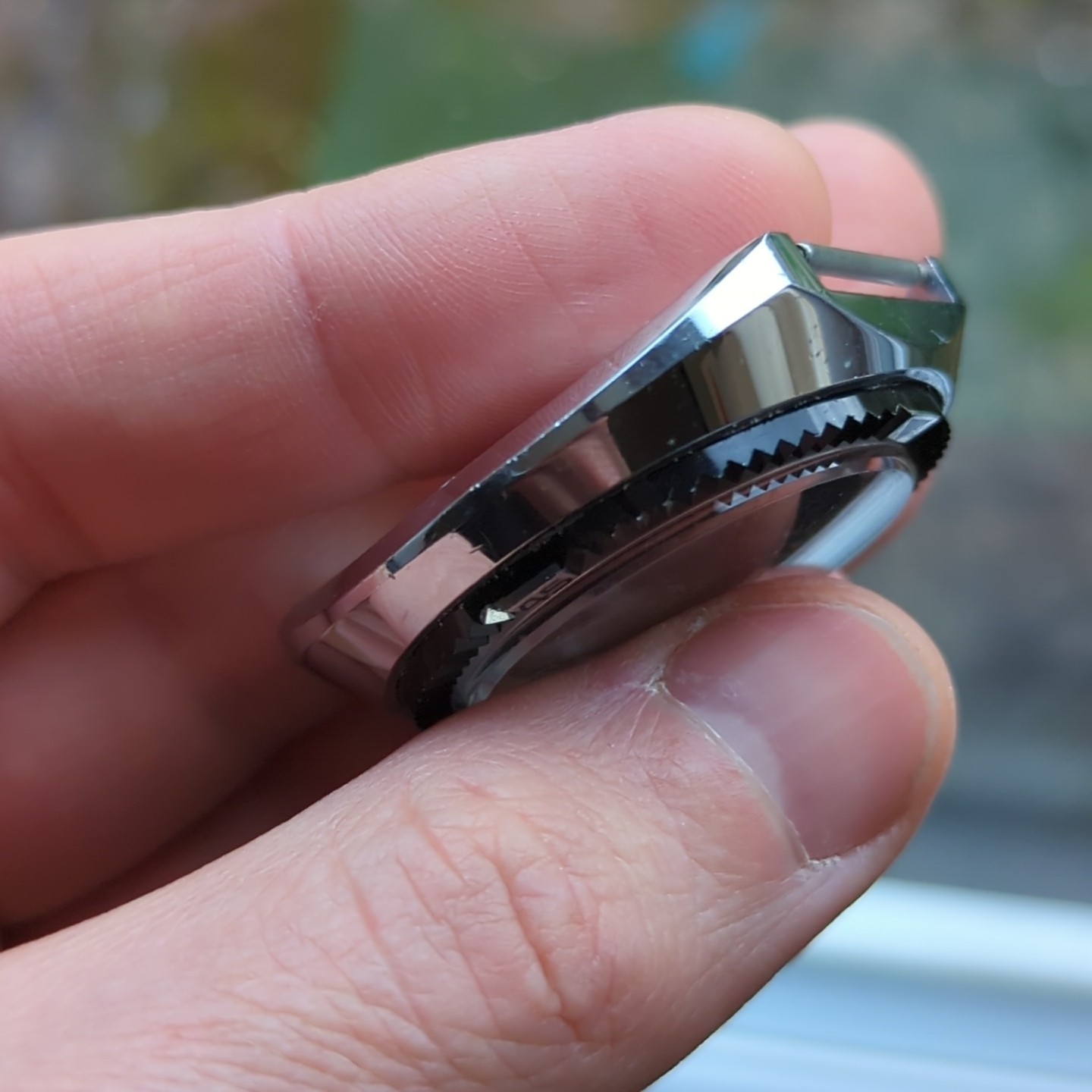 1960s/70s Skin Diver Watch Case, New Old Stock 38.5mm Bezel (B82)