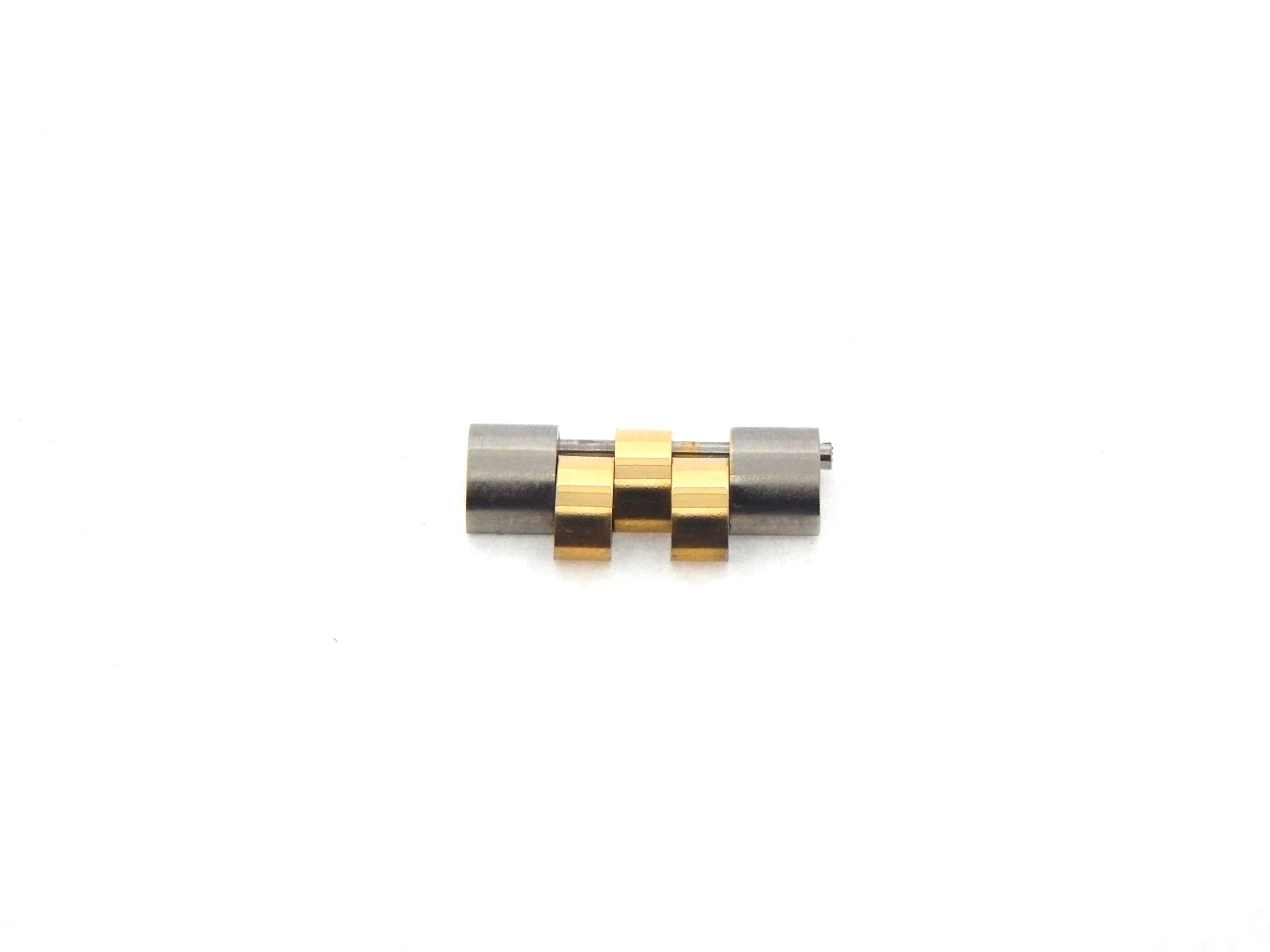 1 (ONE) Aftermarket 2Tone Gold Plated & Steel Watch Link for Mens Rolex