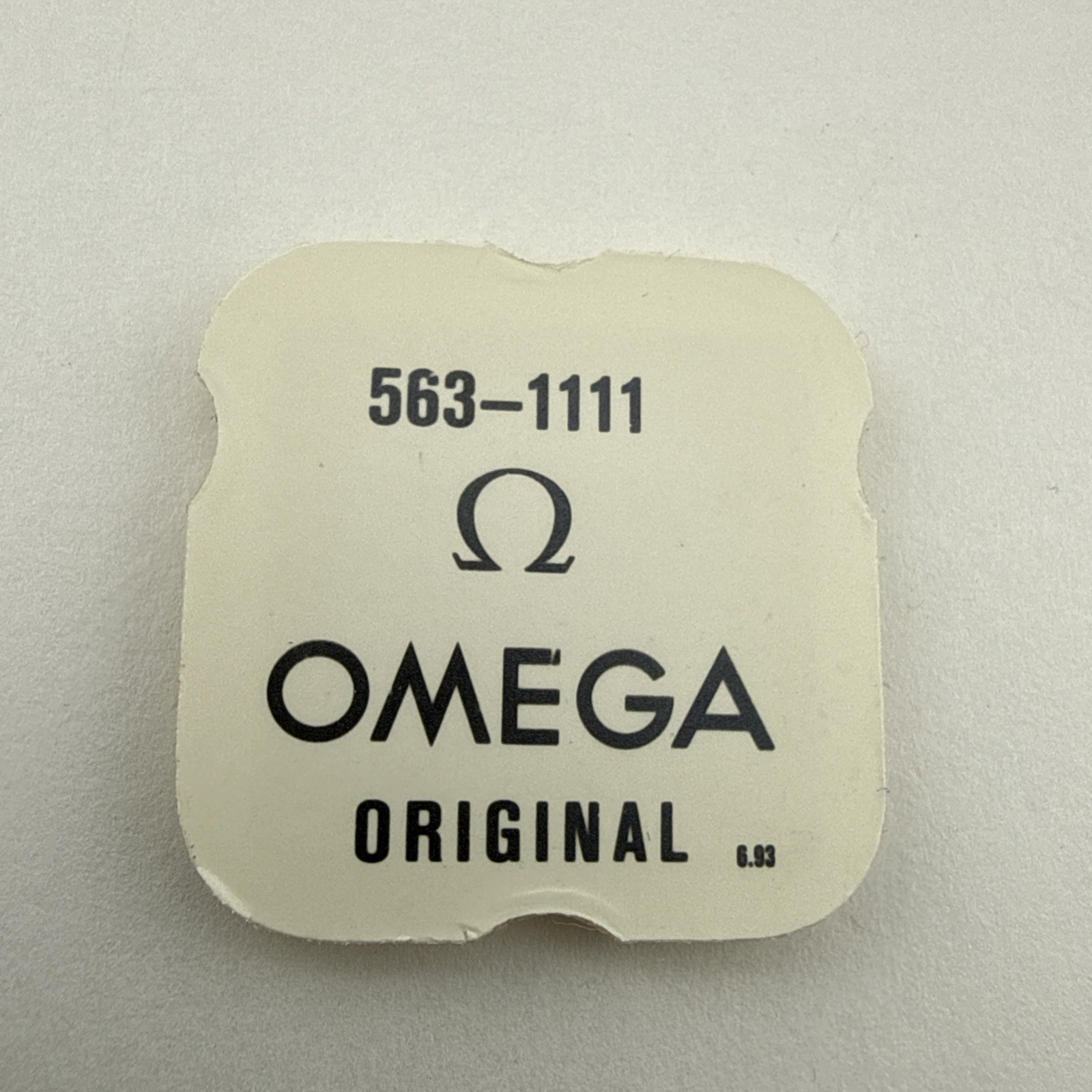 Omega 563 – 1111 Yoke Part New Old Stock Sealed Part