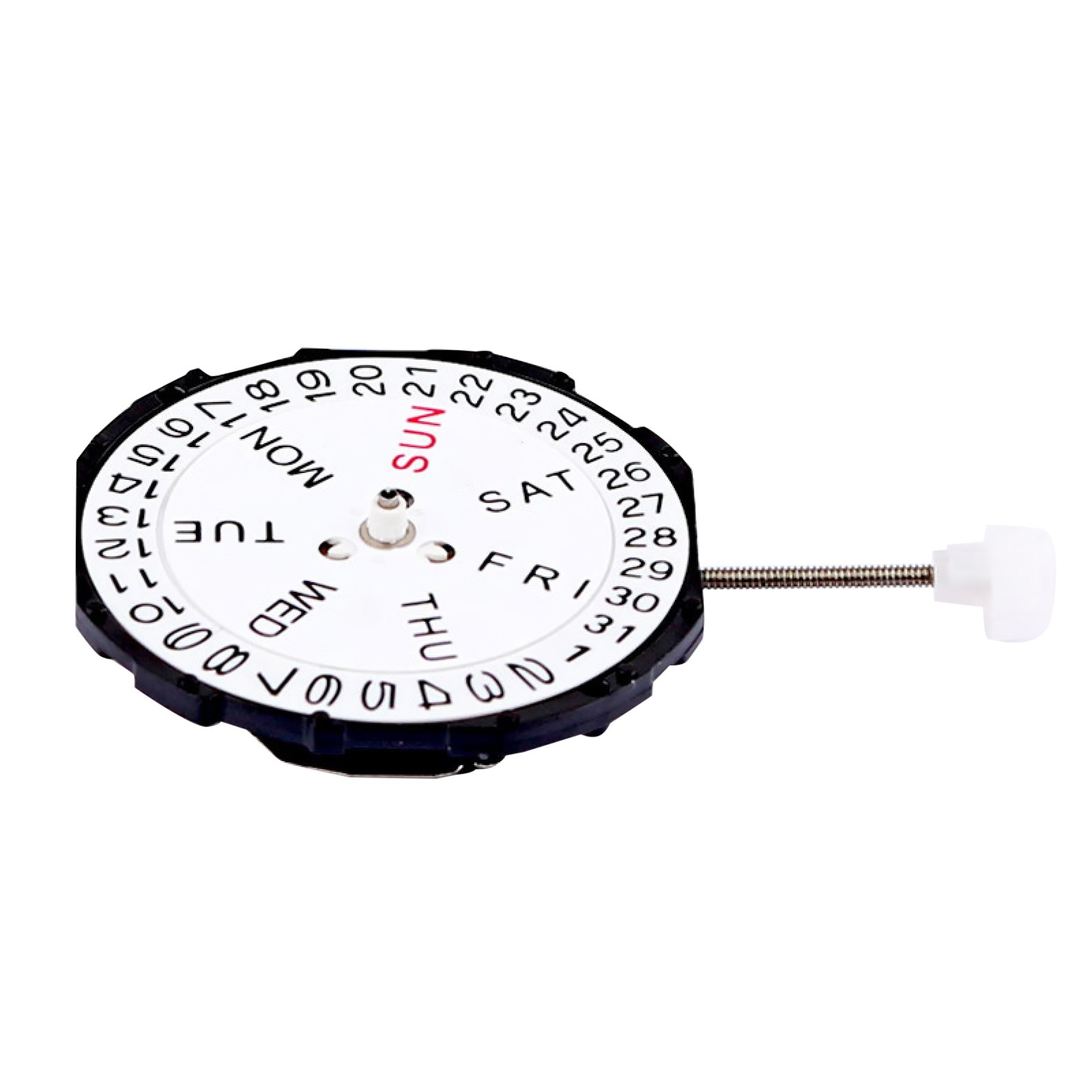 Replacement 26mm Dual Calendar Day & Date At 3 Quartz Watch Movement for SL28