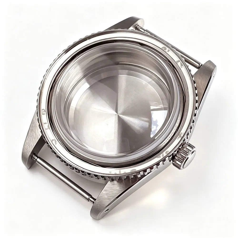 Tandorio 20ATM 38mm Mod NH34 NH35 Steel Diver Men Watch Case For NH35 NH36