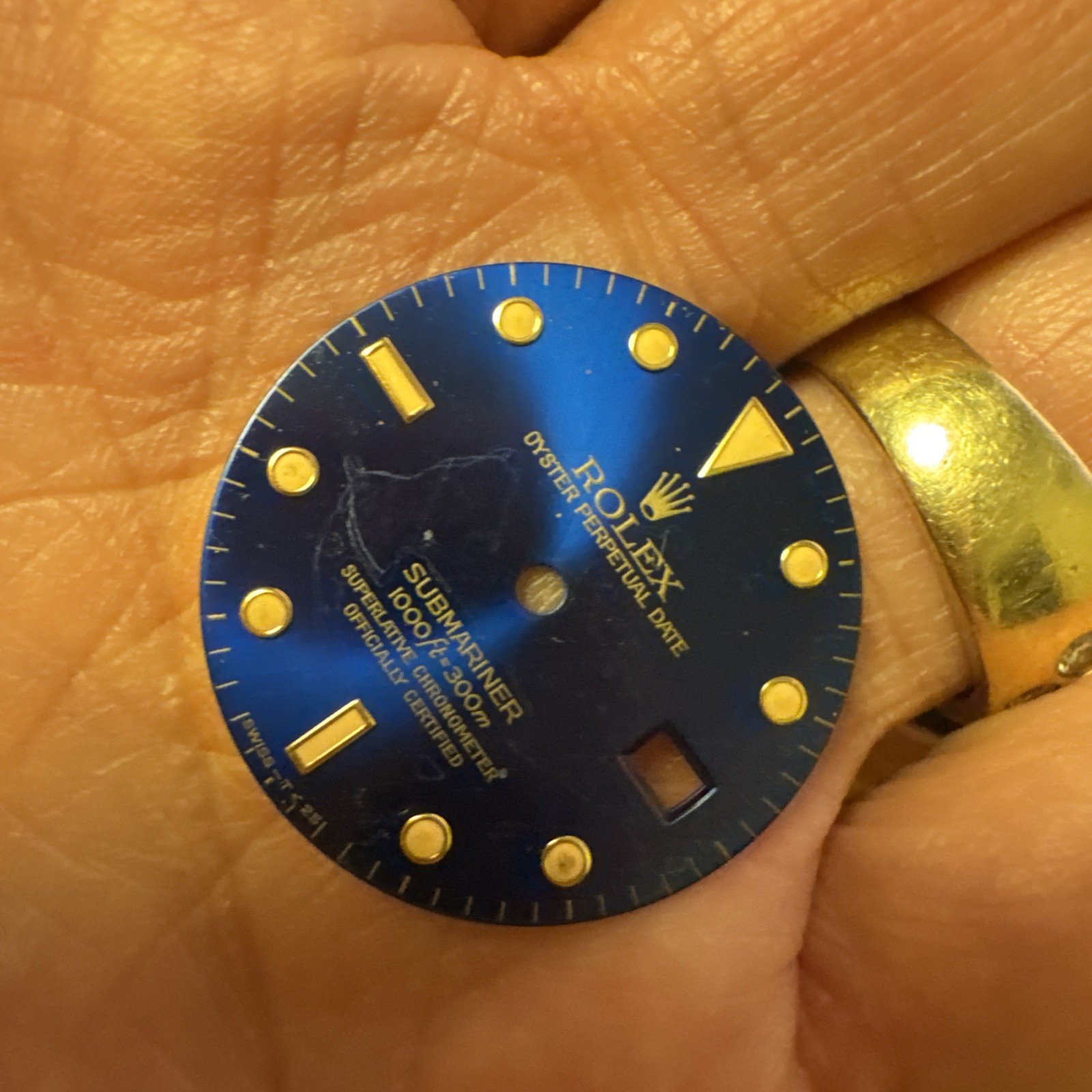 Original Rolex Oyster Submariner Blue Purple 16803 16808 16613 16618 dial (63)
